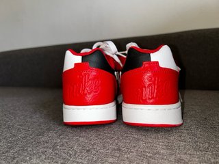 Zapatillas Nike Ebernon Low Prem Rojas y Blancas