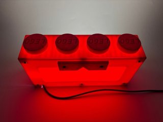 Lampada Lego Mattone Rosso