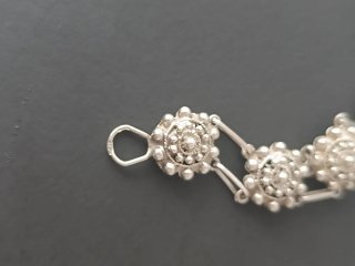 Pulsera Vintage Plata Filigrana