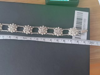 Pulsera Vintage Plata Filigrana
