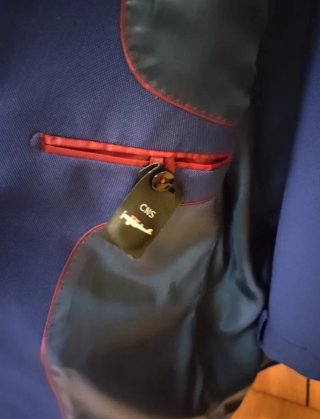 Blazer azul marino