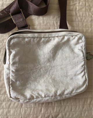 Bolso bandolera Tous beige y marrón