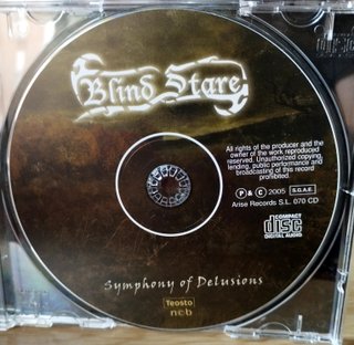 BLIND STARE – Symphony Of Delusions CD Como Nuevo