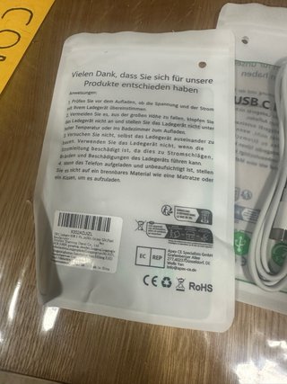 3 cavi USB C adattatore di alimentazione