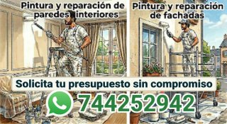 Servicios de Pintura y Reparación de paredes