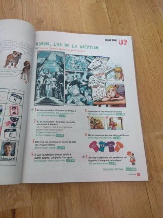 Parachute 1 methode de français. Livre de l'élève