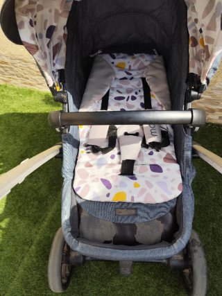 Carrito Duo Malta Capazo Duro Indigo Jeans