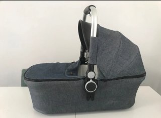 Carrito Duo Malta Capazo Duro Indigo Jeans