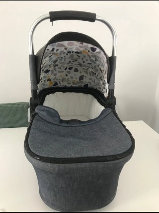 Carrito Duo Malta Capazo Duro Indigo Jeans