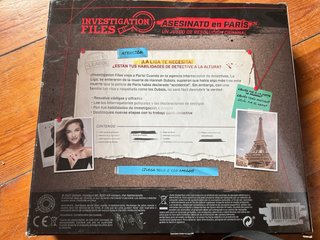 Juego de mesa Investigación Criminal Detective