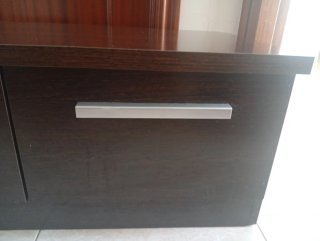 Mesa de vestidor de madera oscura MDIDAS:40X1'20