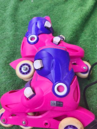 Patines Exelo Talla 30-32 Rosa/Morado