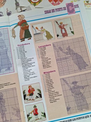 Revistas punto de cruz
