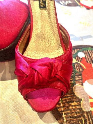 Sandalias Fucsia boda