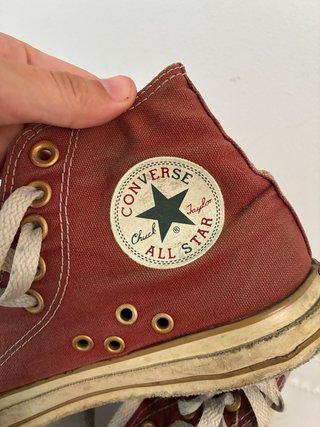 Converse All Star Rojas Talla 38