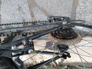 Bicicleta Decathlon BTWIN Negra/Amarilla