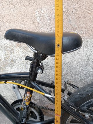 Bicicleta Decathlon BTWIN Negra/Amarilla