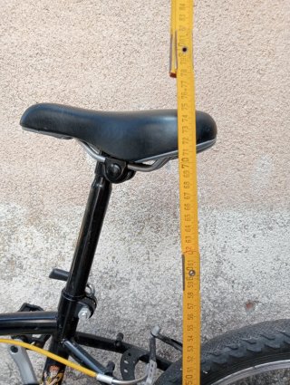 Bicicleta Decathlon BTWIN Negra/Amarilla