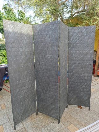 Biombo de cuatro paneles