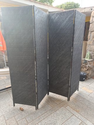 Biombo de cuatro paneles