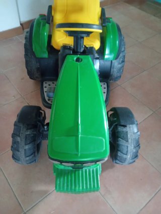 Tractor Infantil John Deere nuevo con remolque