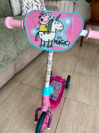 Patinete Peppa Pig