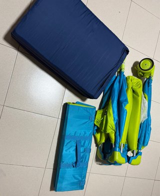 Cuna de viaje plegable Salvo Baby