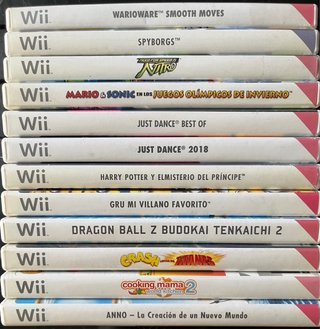 Juegos Wii 10€/unidad