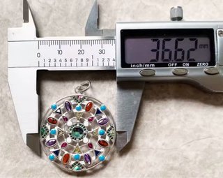 Amuleto Viaje Paraíso Plata Mujer
