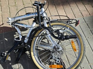 Bicicleta Plegable Aluminio ruedas 20