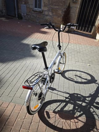Bicicleta Plegable Aluminio ruedas 20