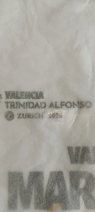Camiseta Maratón Valencia 2025 Talla S