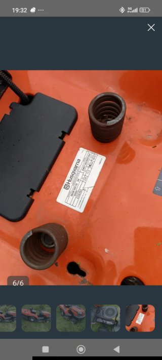 Tractor cortacésped Husqvarna