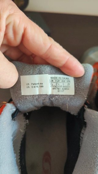 Botas de Montaña Salomon Gris Naranja