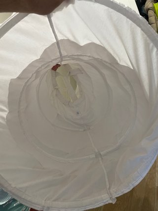 Cancán Fallera Infantil Blanco