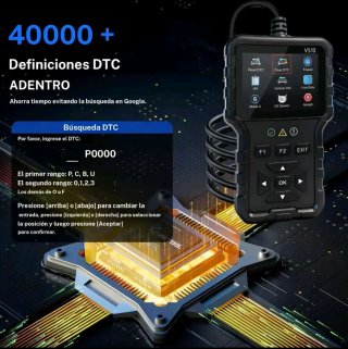 Escáner Diagnóstico Profesional OBDII V510