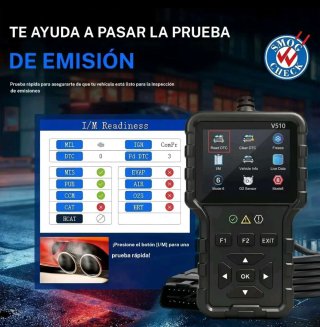 Escáner Diagnóstico Profesional OBDII V510