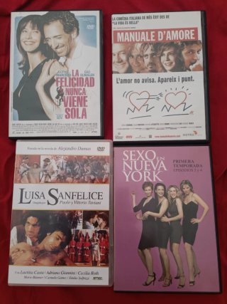 Lote 3 Películas DVD: Comedia, Drama, Romance