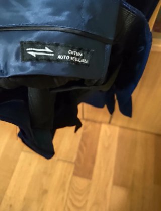 Pantalón de traje azul