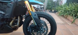 Moto Morini Seiemmezzo SCR Azul
