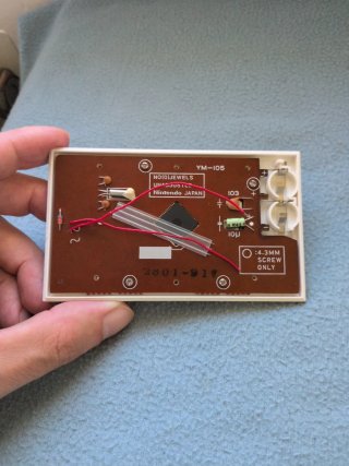 LCD y frontal super Mario