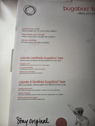 Capota ventilada Bugaboo Bee rosa