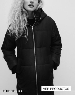 Abrigo premamá negro H&M