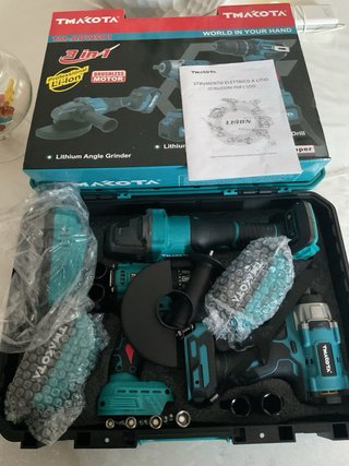 Kit 3 in 1 attrezzi da lavoro professionali 68 V