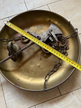 Stadera antica MP 15 kg