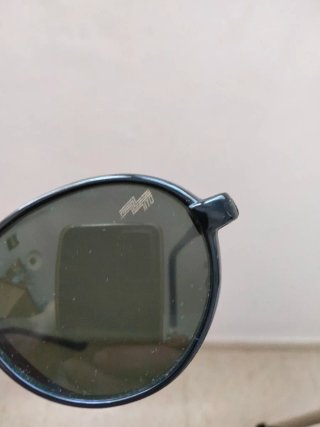Gafas de sol vintage Mito negras y verdes