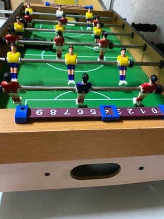 Futbolín de mesa