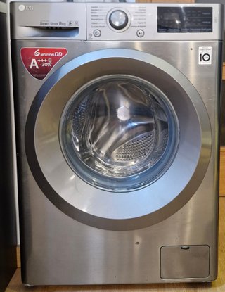Lavadora LG Inverter Direct Drive 8kg Inox