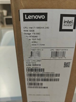 Lenovo LOQ rtx 5060 32gb ram