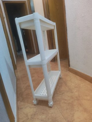 Carrito de baño 3 estantes